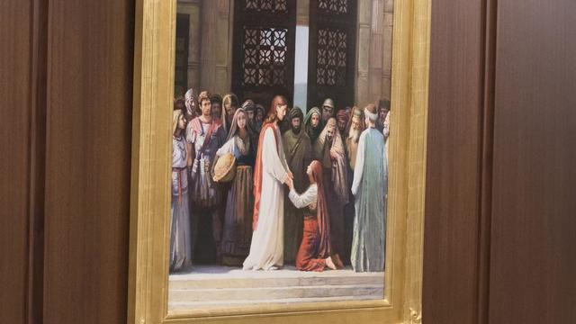 A painting in the Jordan River Utah Temple.