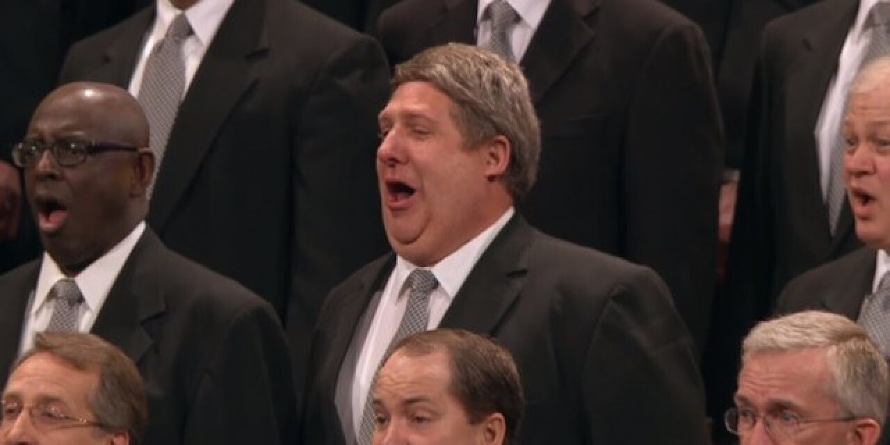 The Powerful Story Behind the Choir Member Who Cried at Conference