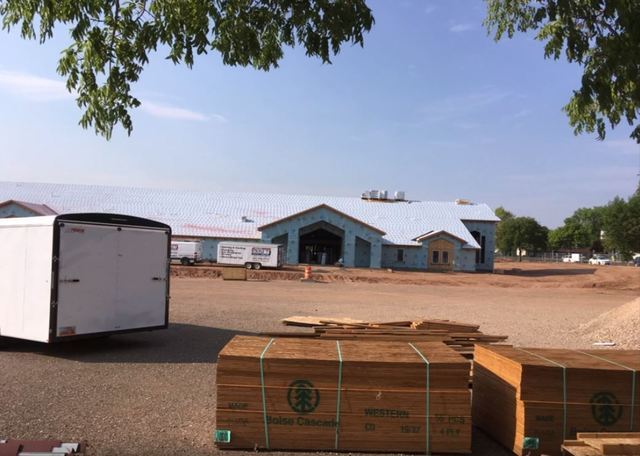 Construction progresses on the new St. George East stake center