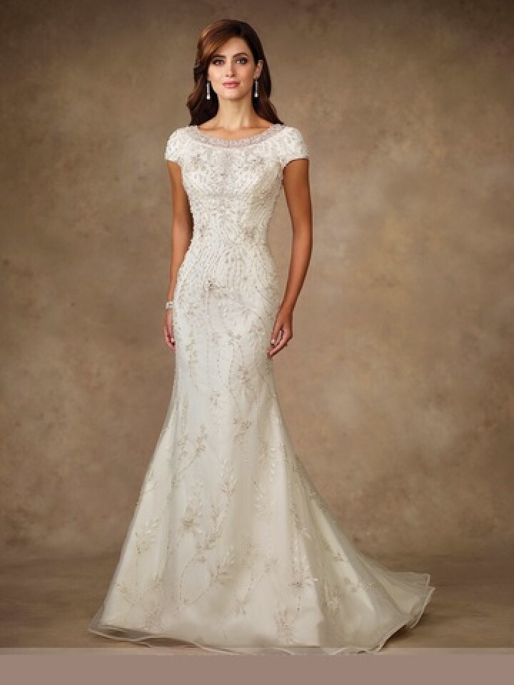 30 Gorgeous Modest Wedding Dresses LDS Living