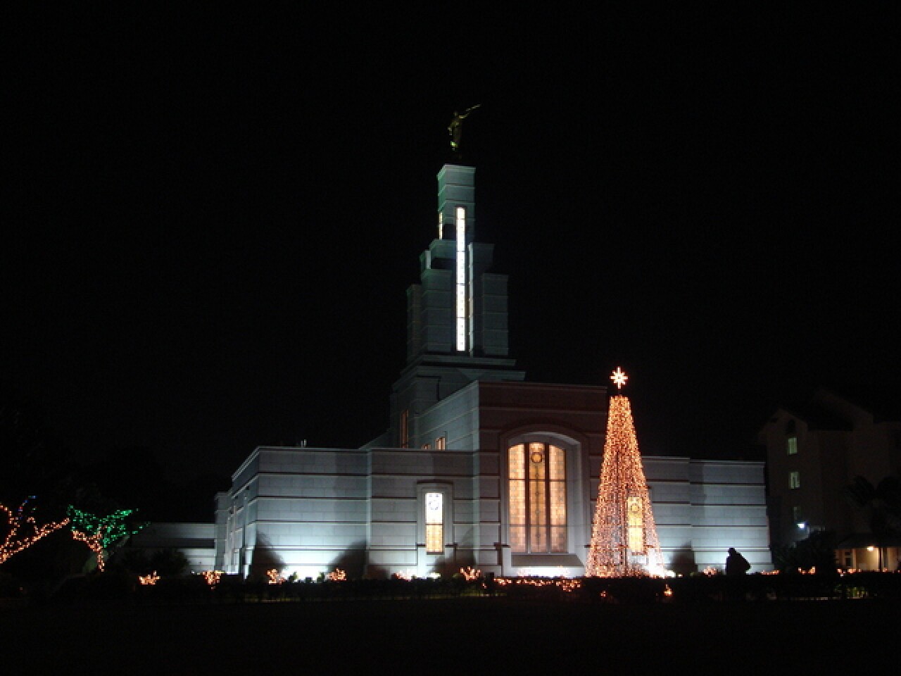 Temple Christmas Lights Around the World LDS Living