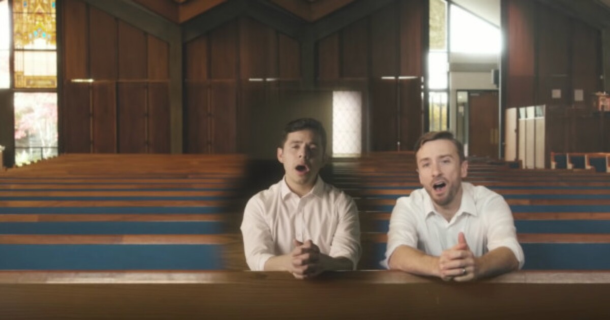 Watch David Archuleta and Peter Hollens perform stirring rendition of
