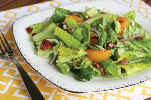 Thanksgiving Recipes: Spinach Mandarin Poppy Seed Salad