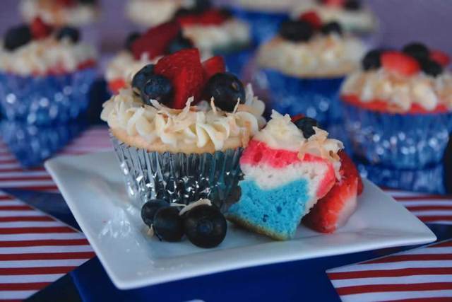 Patriotic Cupcakes