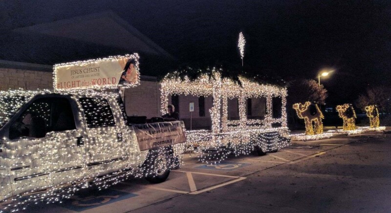 Side view of the entire float in 2019. 