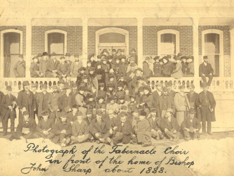 Fashion of the Mormon Tabernacle Choir, 1888