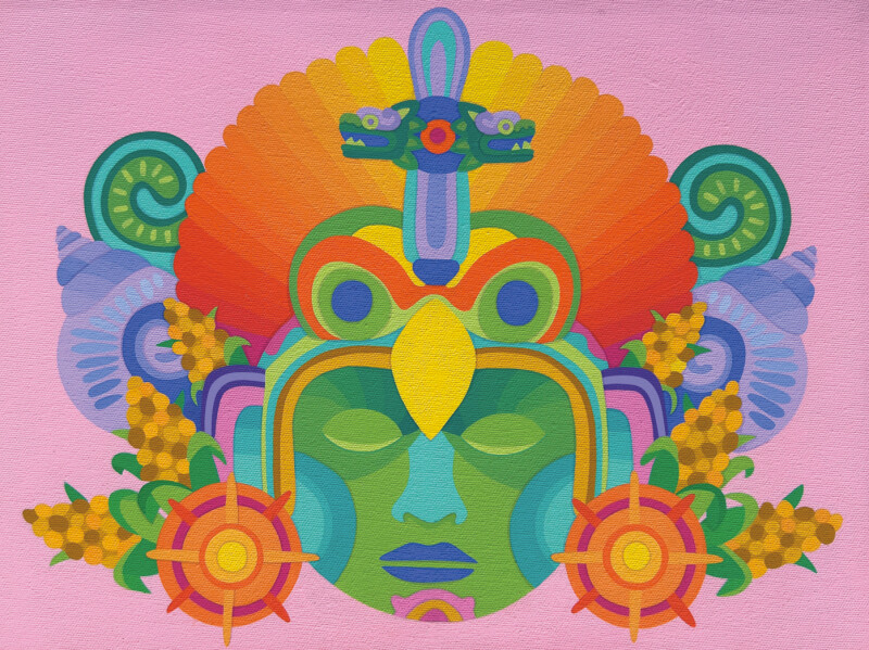 El Dios de Maíz by Lourdes Villagómez