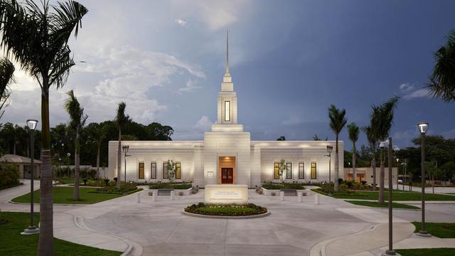 The Port-au-Prince Haiti Temple.