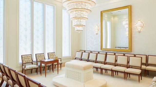 A sealing room in the Port-au-Prince Haiti Temple.
