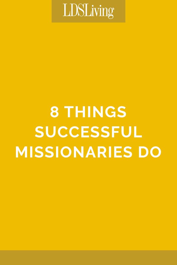 A mission is a lot of work! And missionaries need the support of those at home. Sometimes when they're struggling, they just need a reminder of what defines true success in the mission field.