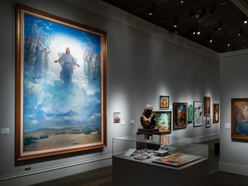 Harry Anderson's "The Second Coming" at the Church History Museum