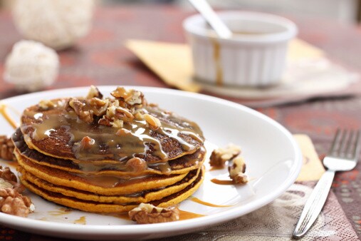 Gingerbread Pancakes | 20 Breakfast Recipes Perfect for Christmas Morning from LDS Living