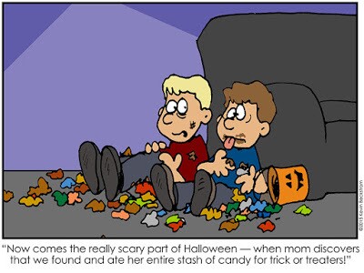 Funny LDS Halloween Comic by Keven Beckstrom