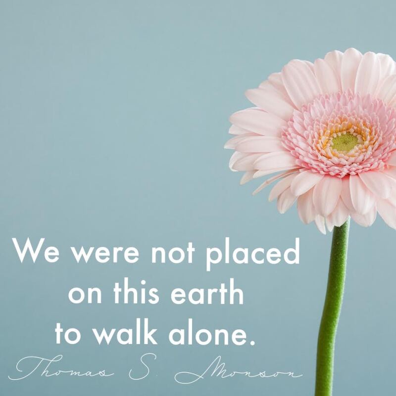 6 LDS Quotes for When You Feel Alone