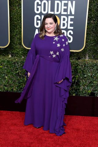 Melissa McCarthy at the Golden Globes