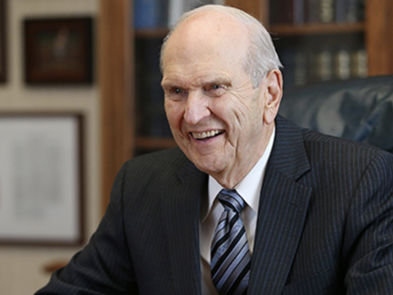 In his office on Tuesday, September 29, President Russell M. Nelson, President of the Quorum of the Twelve Apostles, reflects upon his call to that quorum in 1984 and the calling of new Apostles.