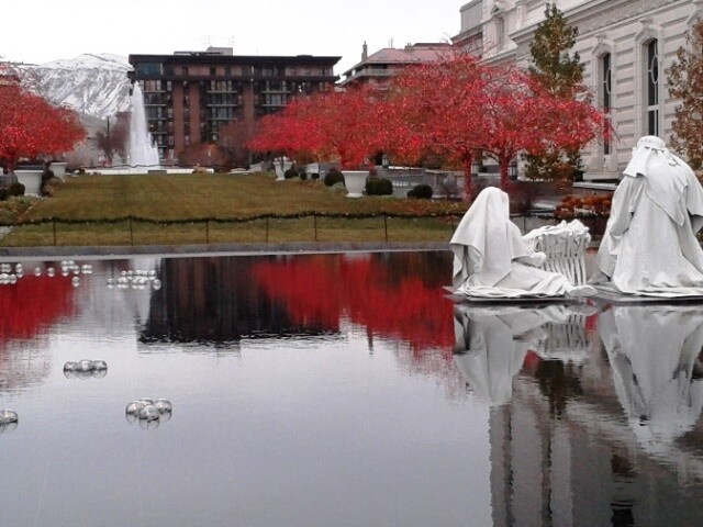 Temple Square Nativities