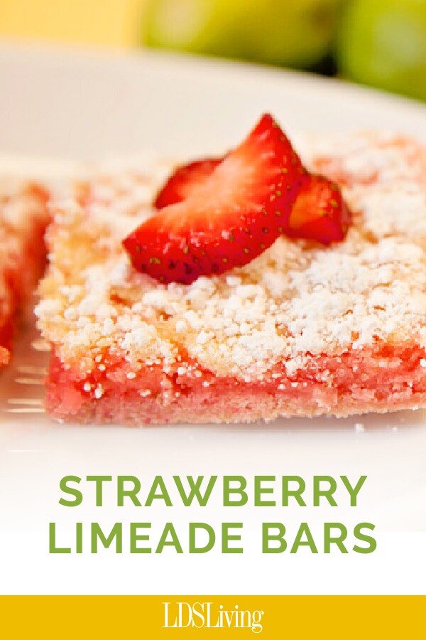 Award-Winning Strawberry Limeade Bar Recipe