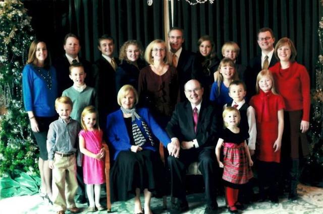 Image titleElder Cook and his family. Image from Deseret News.