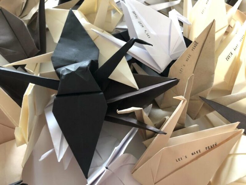 Crane close up