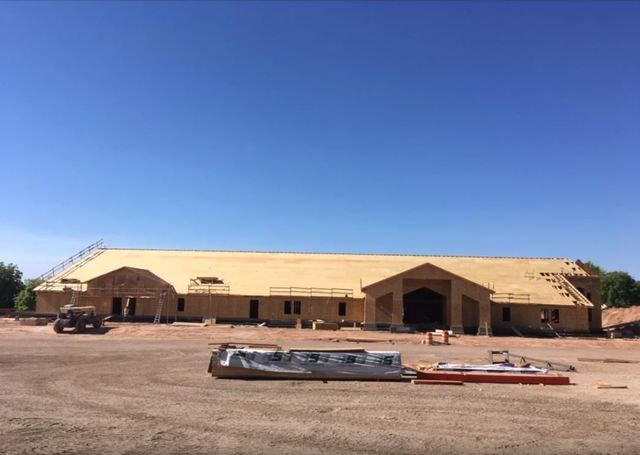 Construction progresses on the new St. George East stake center